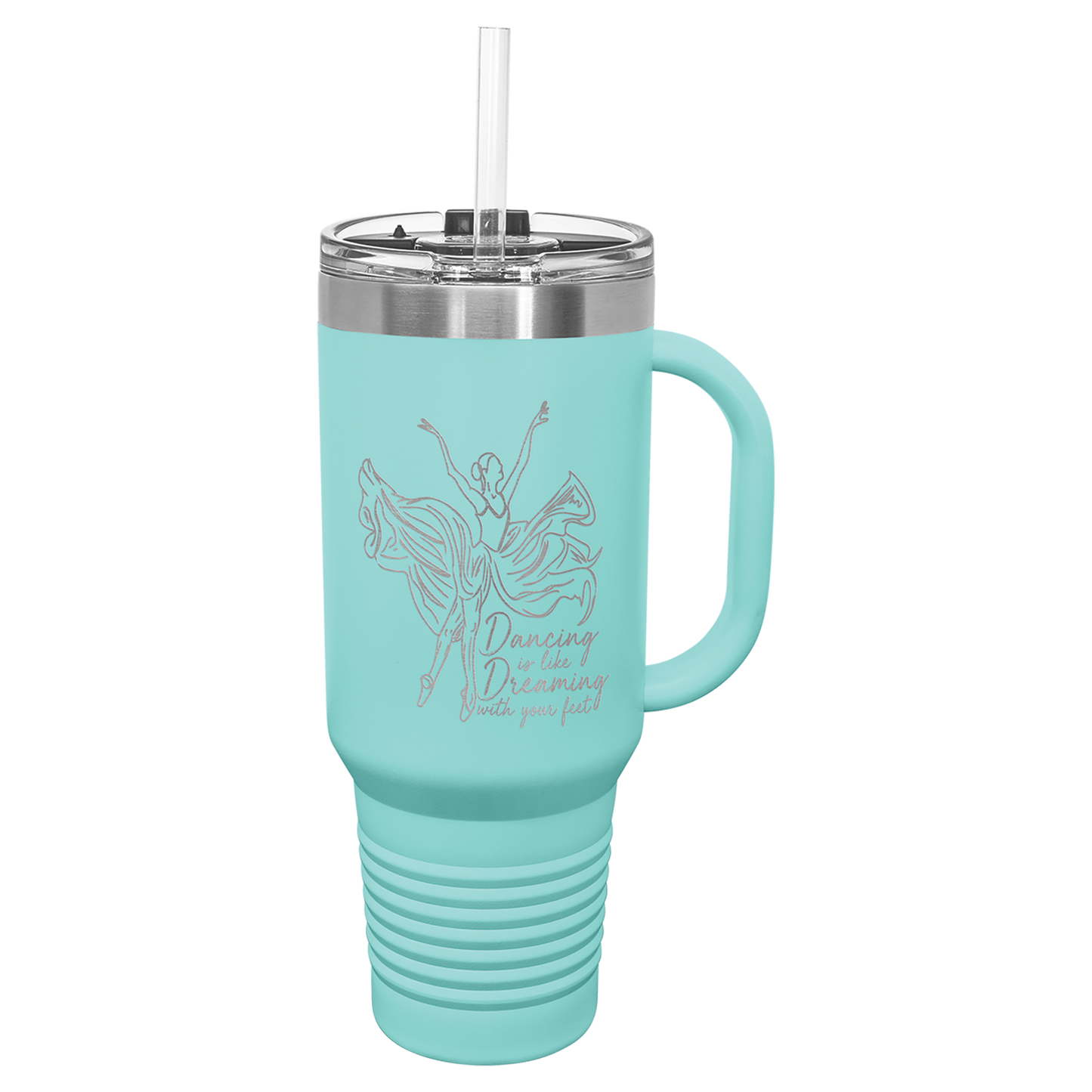 40 Oz Handled Tumbler