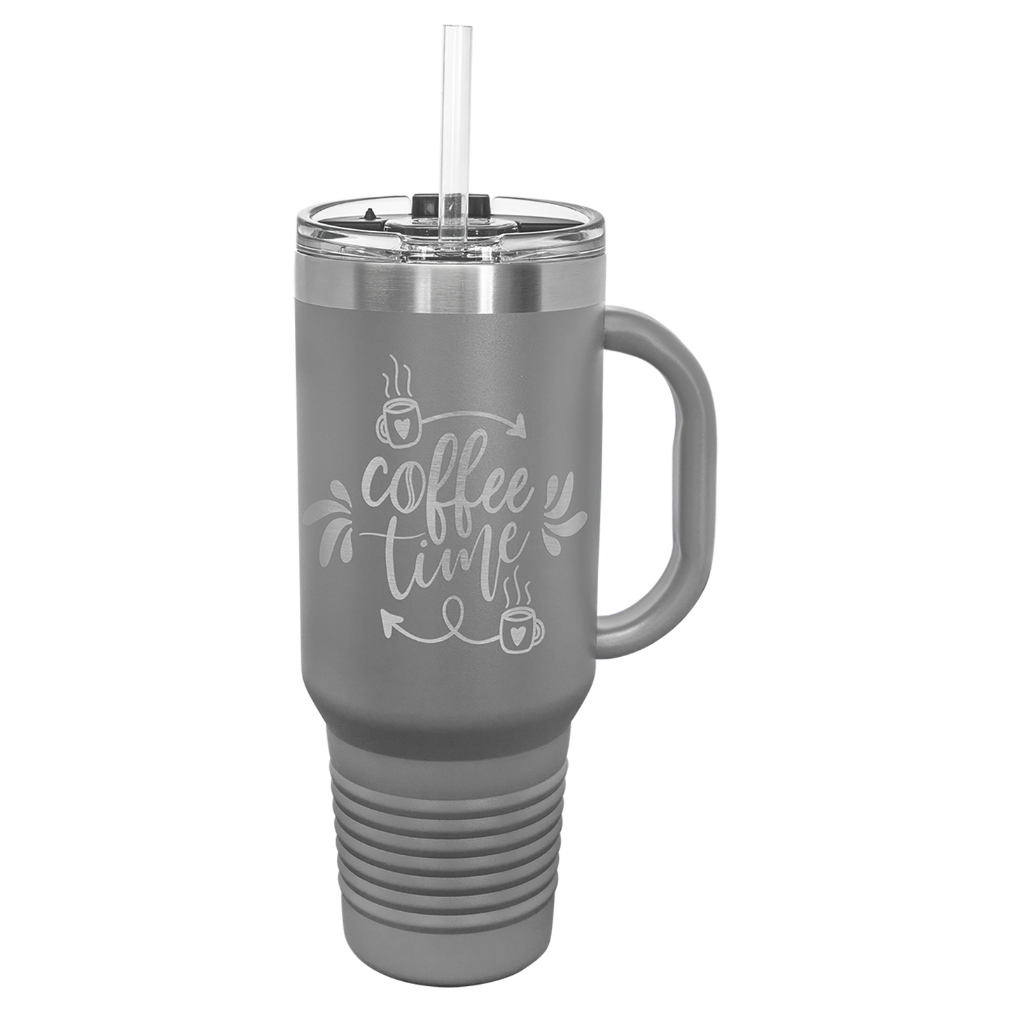 40 Oz Handled Tumbler