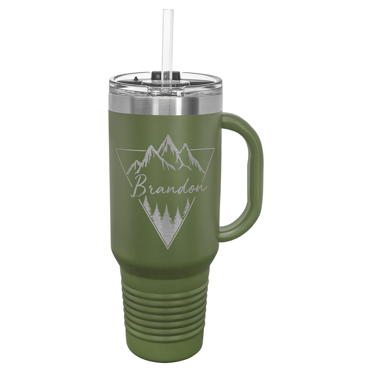 40 Oz Handled Tumbler