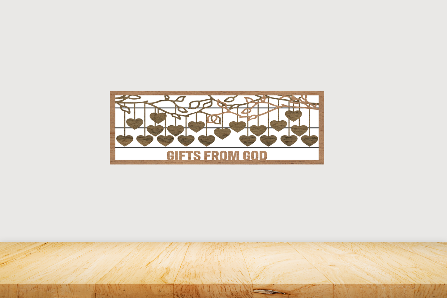 Custom Family Name Sign for Wall
